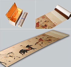 陈仓馆藏书画复制博物馆书画复制服务